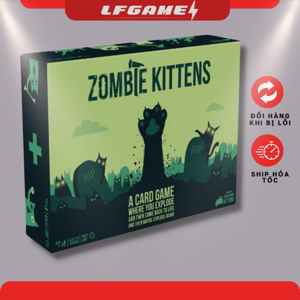 [คุณภาพสูง] ZOMBIE KITTENS ชุดเกมกระดานแมวระเบิด