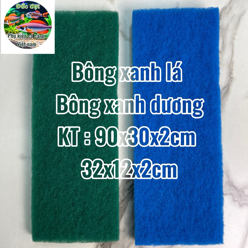 คุณภาพสูง กรองชีวภาพ Cotton Aquarium เครื่องกรองน้ํา 90x30x2cm- 32x12x2cn
