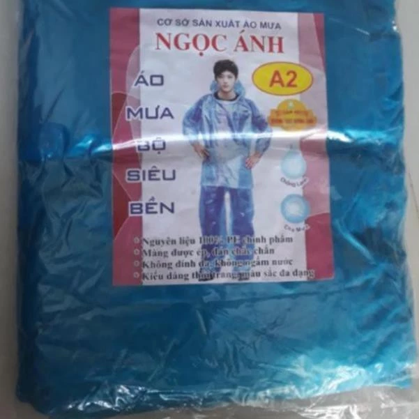 COMBO 10 ชุด A2 RAIN SUITS TO WEAR MANY TIMES, ชุดเสื้อหลวมและกางเกง thumbnail 5