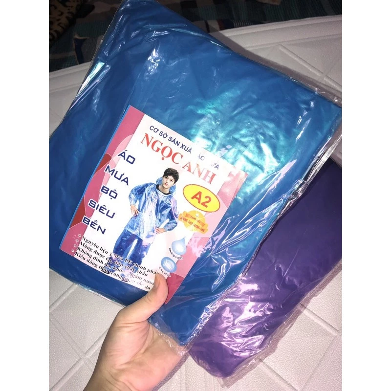 COMBO 10 ชุด A2 RAIN SUITS TO WEAR MANY TIMES, ชุดเสื้อหลวมและกางเกง thumbnail 6