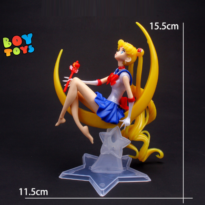 เซเลอร์มูน Usagi Rei Minako Ami Makoto 5 ฟิกเกอร์โมเดลตกแต่ง