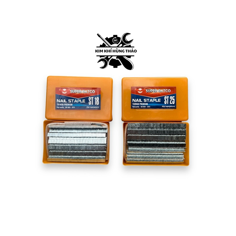 Nails ST-18 และ ST-25 สําหรับเล็บเครื่องมือ ST18 และ ST25 (กล่อง/400 ชิ้นและกล่อง/800 ชิ้น)