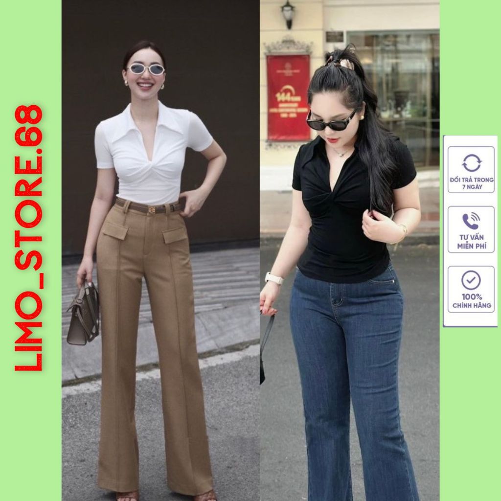ขนาดใหญ่เสื้อยืดผู้หญิงแขนสั้นเปิดลงปก LIMO สวยน่ารักผู้หญิง PoLo เสื้อคอปก MS229 เสื้อสตรีสวย