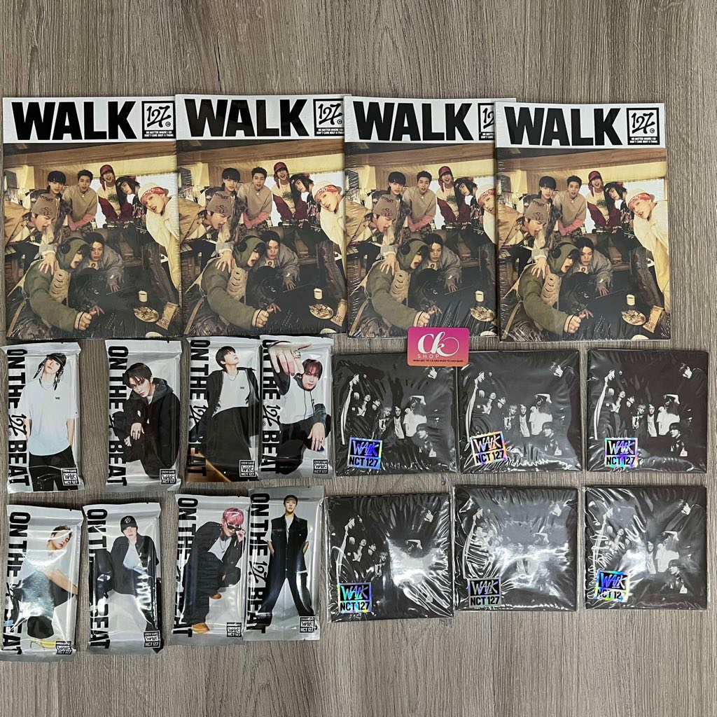 NCT 127 - WALK ชุดภาพถ่ายอัลบั้ม