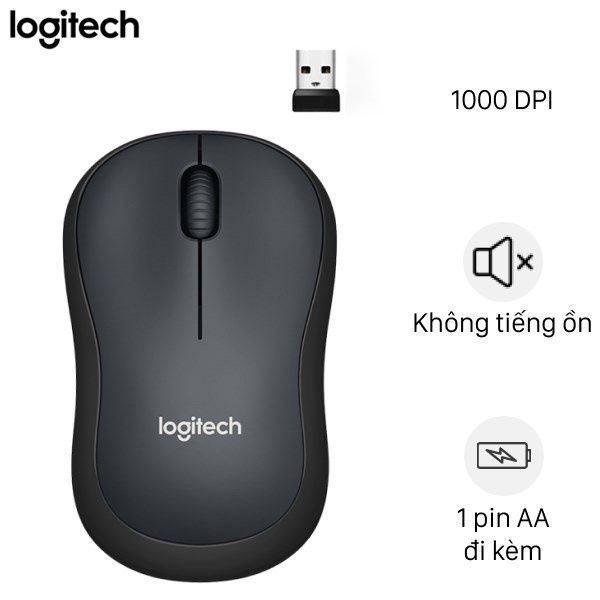เมาส์ไร้สาย Logitech M220