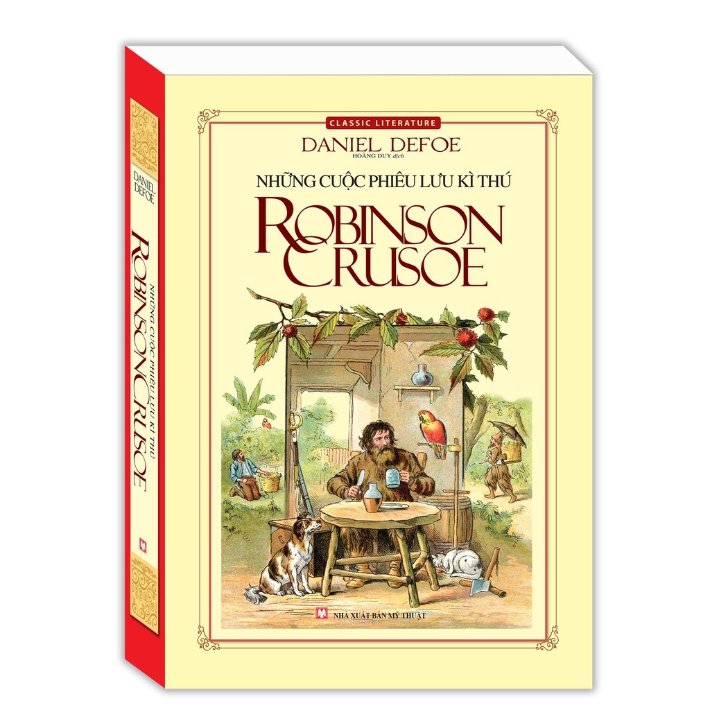 หนังสือ - ผจญภัยที่น่าสนใจ Robinson Crusoe (ปกอ่อน)