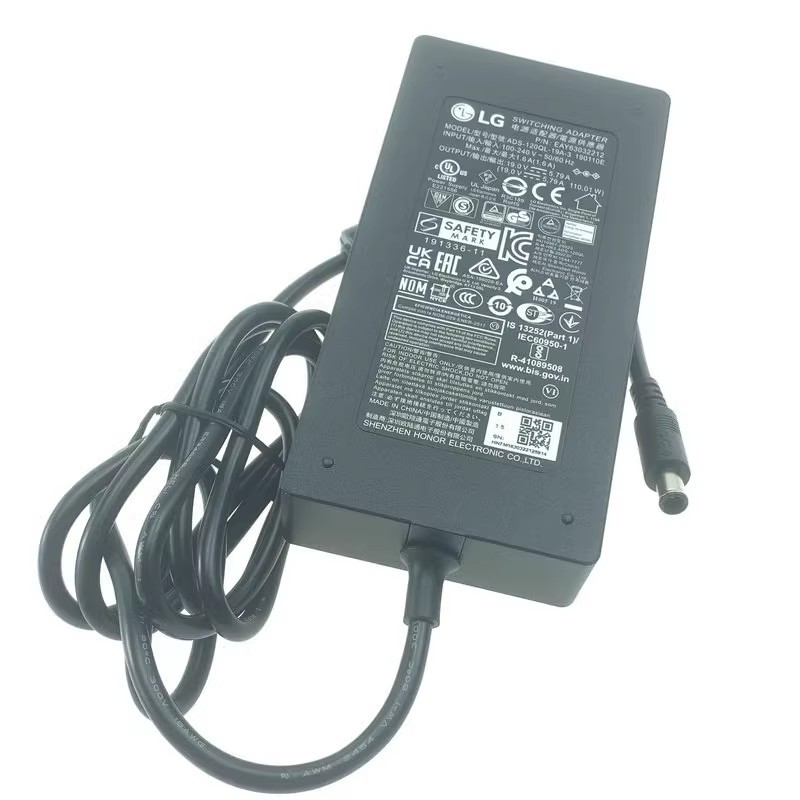 LG ultrawide อะแดปเตอร์แปลงไฟจอภาพ 34 นิ้ว 19v 5.79a 110W