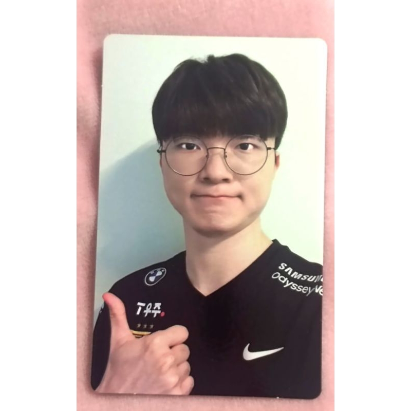 การ์ดรูปถ่าย t1 mbs aim faker การ์ดรูปถ่ายอย่างเป็นทางการของแท้ faker