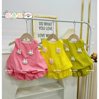 ชุดเสื้อผ้าเด็กผู้หญิง - ชุดเด็กทารกแขนกุด Bombshell สําหรับ…