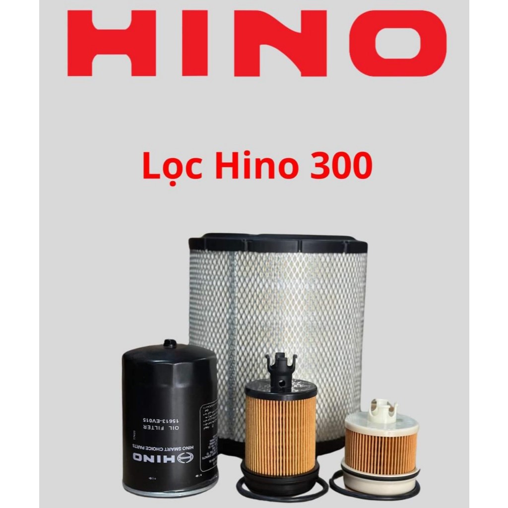 COMBO 4 HINO 300 FILTER, HINO AIR FILTER, HINO XZU650 /720 / 730 กรองน้ํามัน
