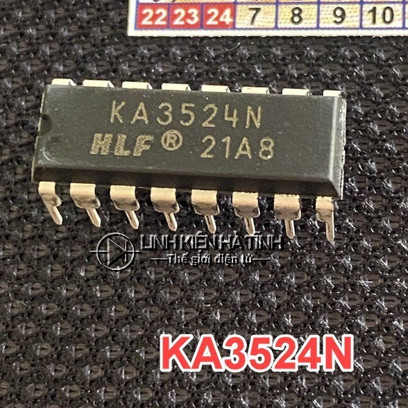 กระเป๋าเครื่องกําเนิดไฟฟ้าพัลส์ 5 ตัว ICs KA3524N KA3524 เทียบเท่า SG3524N DIP-16