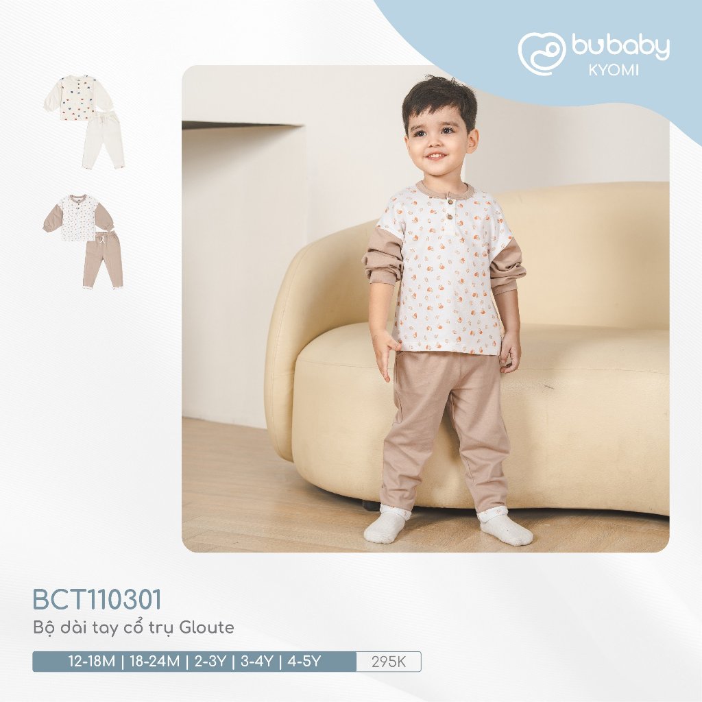 Bu baby - ชุดแขนยาวคอเต่า Gloute BCT110301