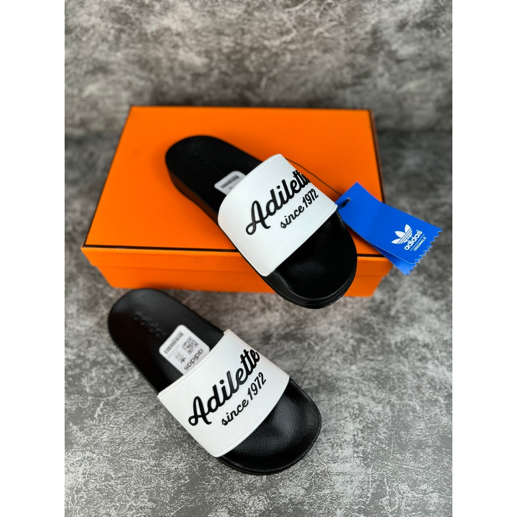 รองเท้าแตะผู้ชาย adidas adilette รุ่นใหม่ล่าสุด Hot 2024 รองเท้าแตะ adidas พื้นยาง สไตล์สปอร์ต กันน้ํา สินค้าสวยๆ