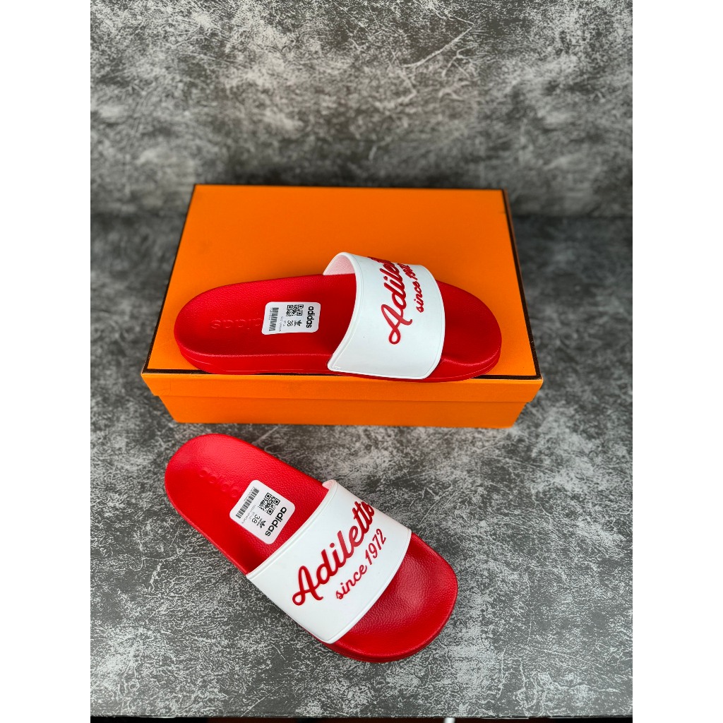รองเท้าแตะผู้ชาย adidas adilette รุ่นใหม่ล่าสุด Hot 2024 รองเท้าแตะ adidas พื้นยาง สไตล์สปอร์ต กันน้ํา สินค้าสวยๆ