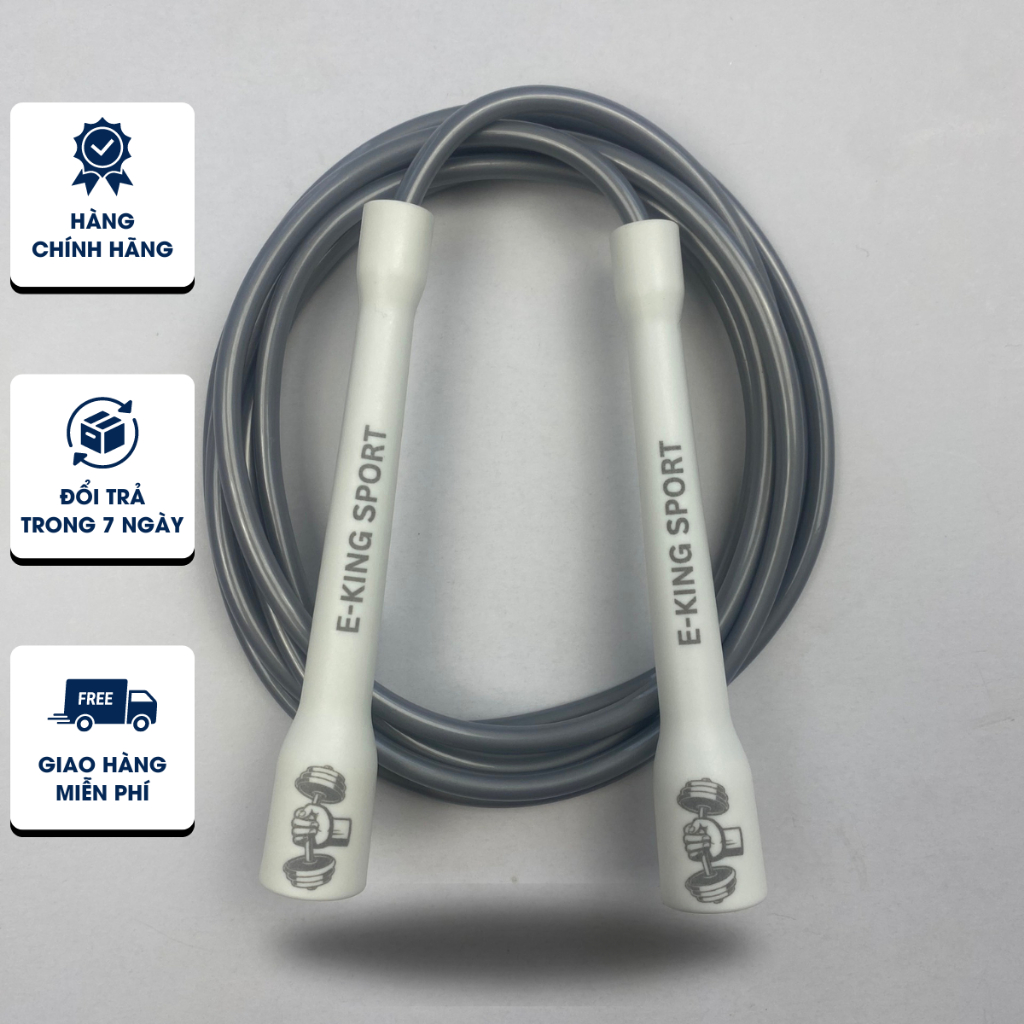 EKingSport Speed Jumping Rope 6mm 3m Long Rope PVC Rope Fitness Jumping Rope รองรับไขมัน Loss Gym Ca