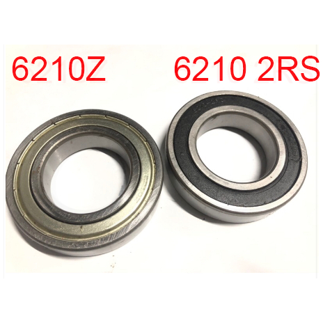 แบริ่ง 6210Z- 6210 2RS เหล็กแบริ่ง
