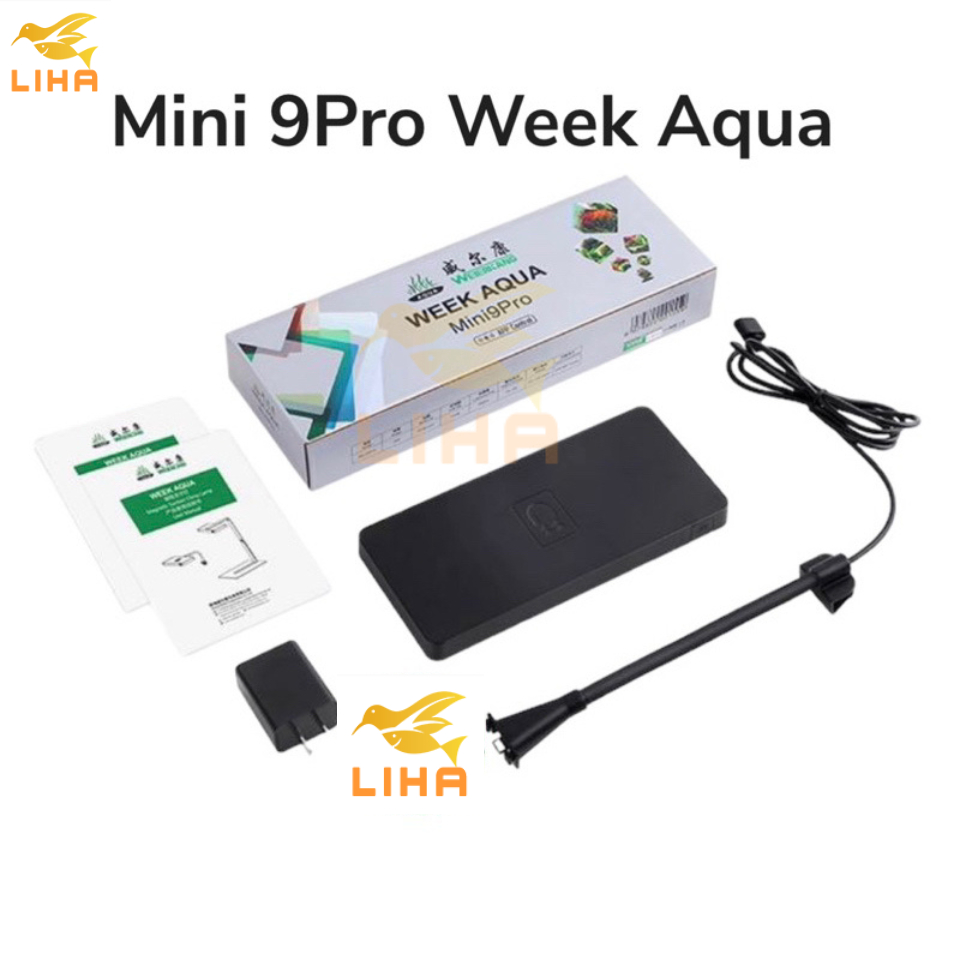 Week Mini 9 Pro ไฟ LED - ไฟ LED ขนาดเล็กสําหรับพิพิธภัณฑ์สัตว์น้ําและปลาทะเล