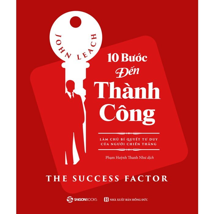 หนังสือ - 10 ขั้นตอนสู่ความสําเร็จ - The Success Factor - หนังสือไซ่ง่อน