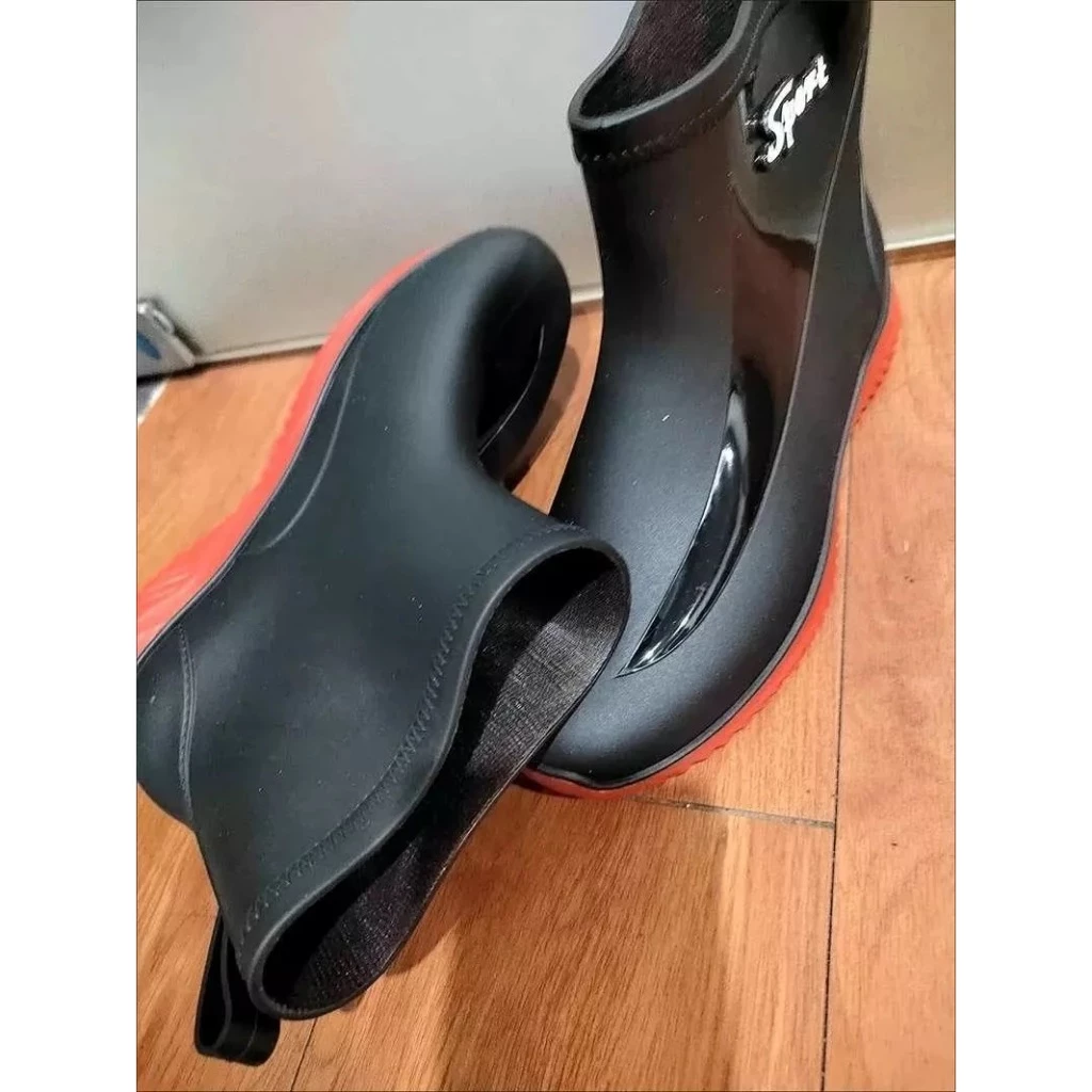 รองเท้าบูทกันฝนกันลื่นกันน้ำ 37-43 รองเท้ายางสั้น thumbnail 8