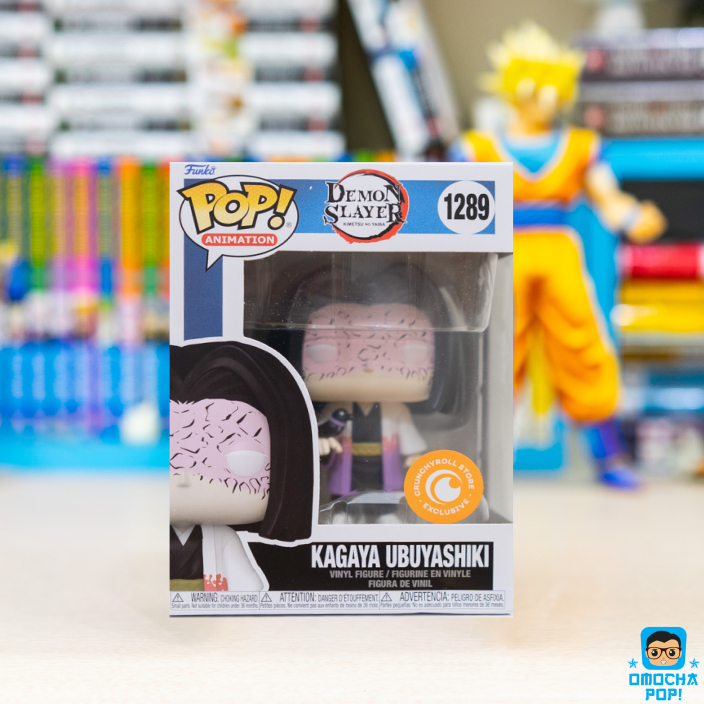 แอนิเมชั่นป๊อป Funko ดั้งเดิม: Demon Slayer - Kagaya Ubuyashiki Crunchyroll Exclusive 1289 แสตมป์