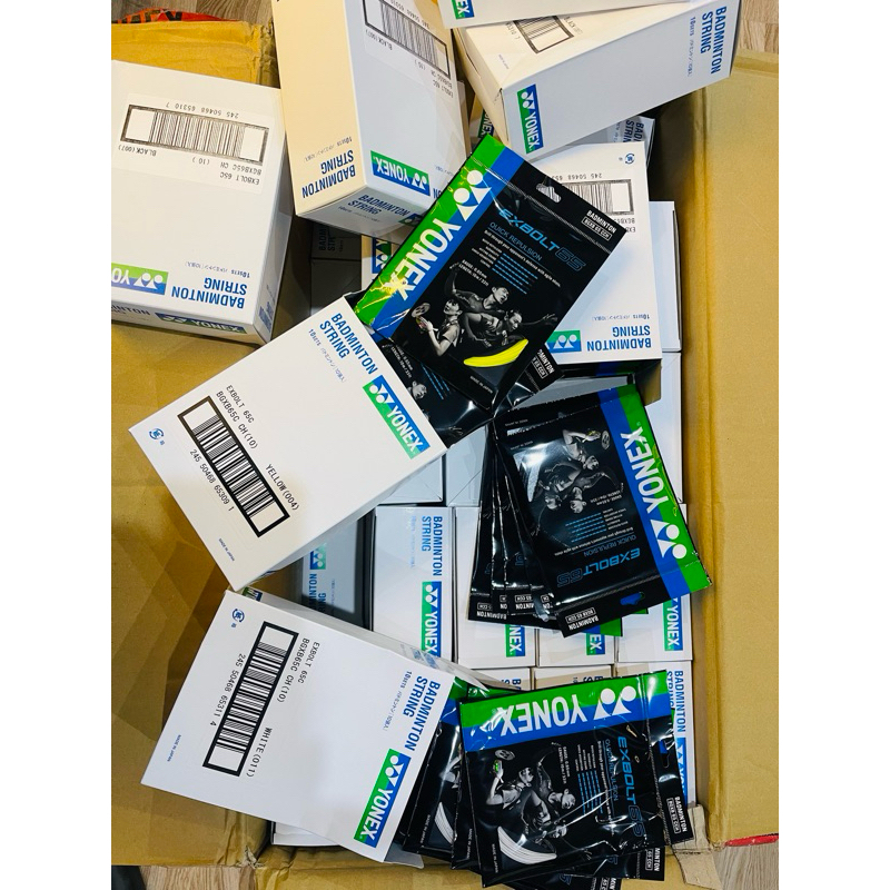 Yonex ของแท้, kizuna, gosen monofilament lines รหัส 65, 65ti, ex63, ex65, 80, 80p, 66ul, nng95