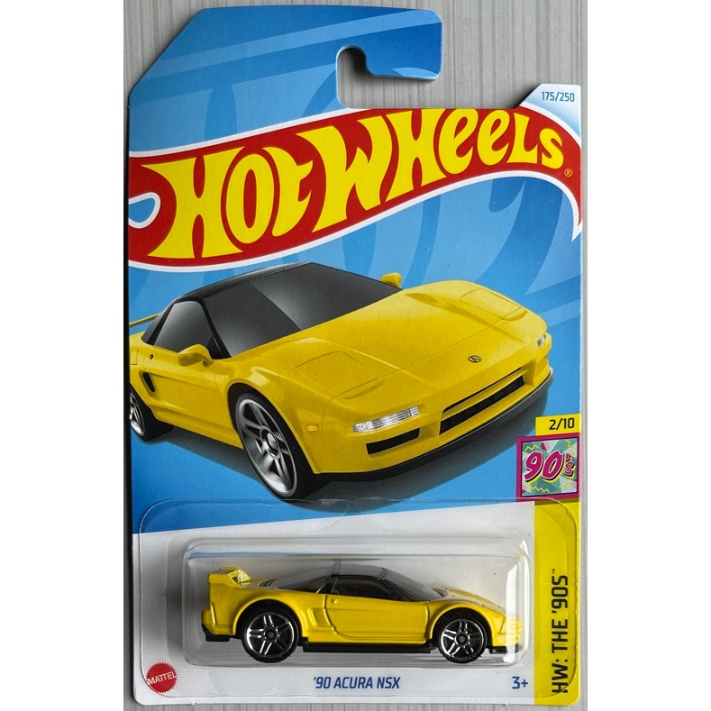 Hot Wheels 1990 90 Acura NSX รถโมเดล