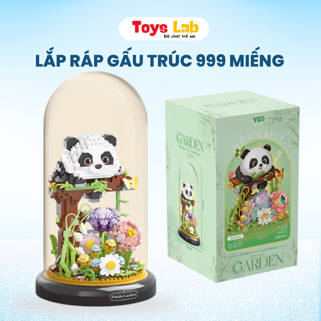 Panda Assembly toy 999 ชิ้น - Toyslab TL134