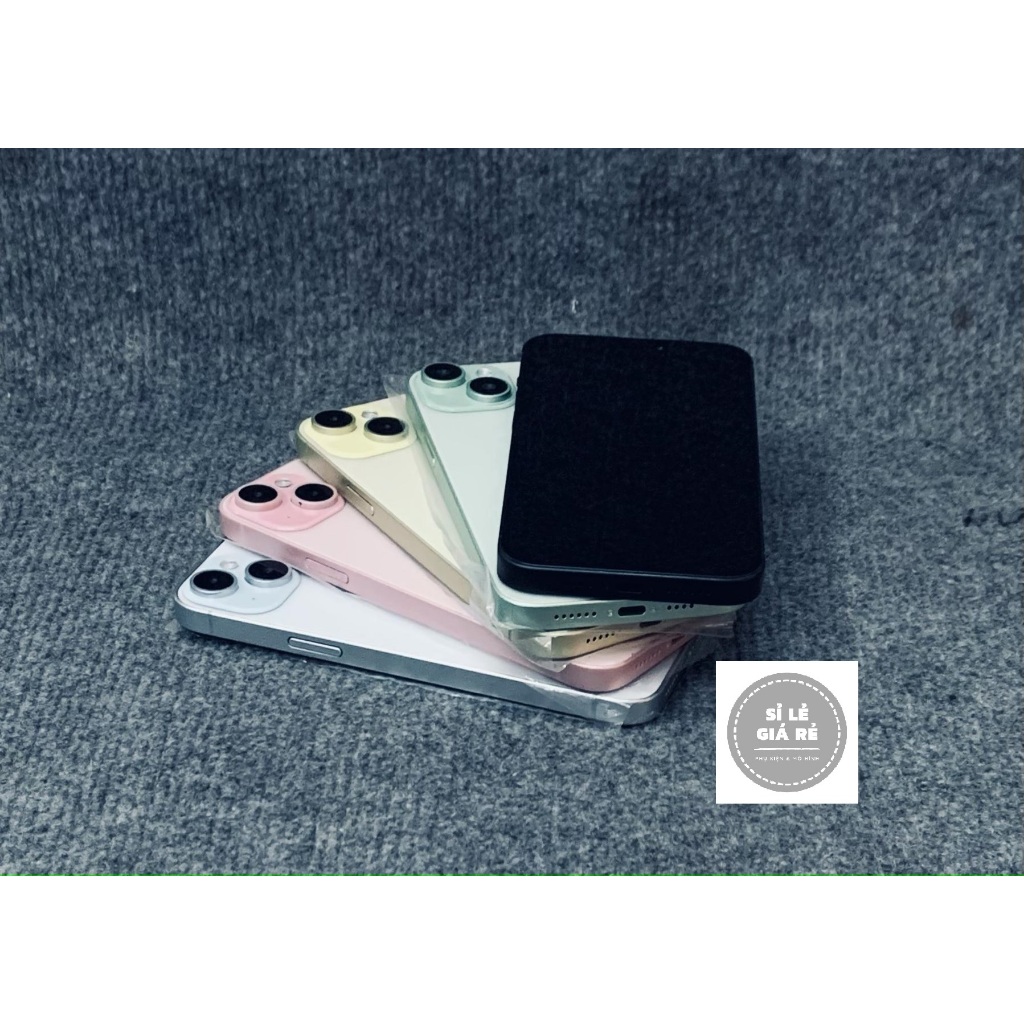 PHONE DISPLAY MODEL "IP15/15 PLUS" ทุกสีสําหรับ STORE DECORTATION (NOT USED, ไม่มีไฟเปิด)