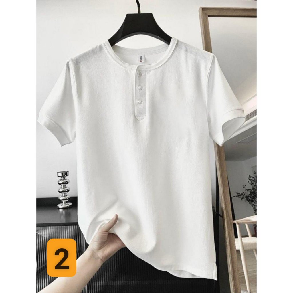 AV AVANCO เสื้อยืดผู้ชายคอปกธรรมดาผ้าฝ้ายรังผึ้งยืดและดูดซับ - ขนาดเสื้อยืดได้ถึง 95kg (CT1)