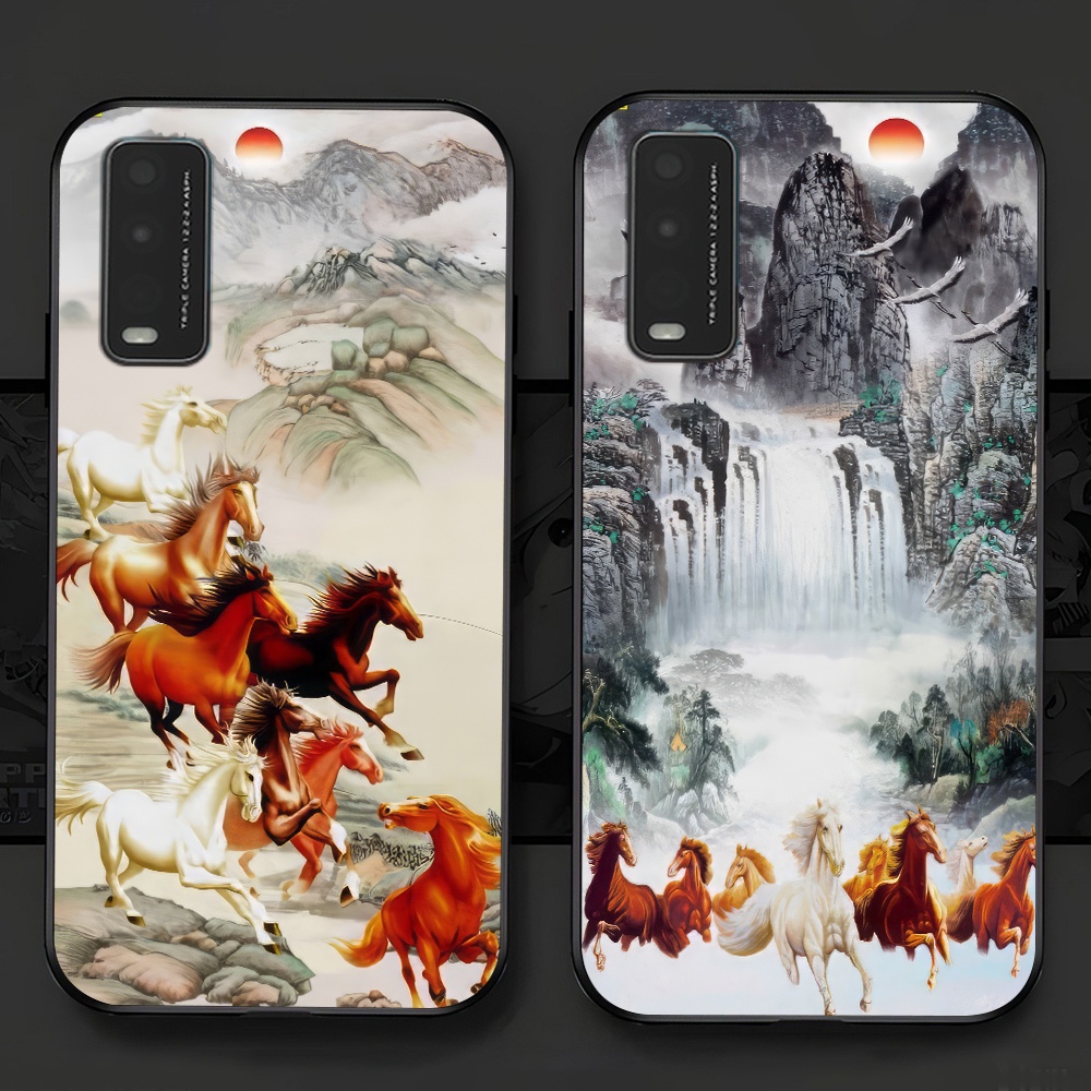เคส Vivo y20 / v2027, vivo y20s, vivo y12s (v2026) พิมพ์ลายไม่ซ้ําใครและสวยงาม