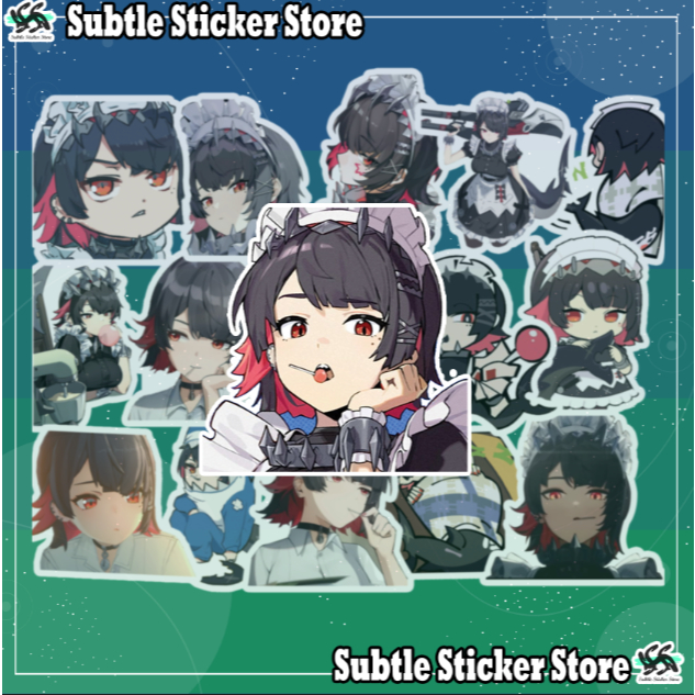 [Zenless Zone Zero] - ชุด 10/15 Ellen Joe Sticker | เอลเลน - แม่บ้าน วิกตอเรีย เกม ZZZ สติ๊กเกอร์ตกแ