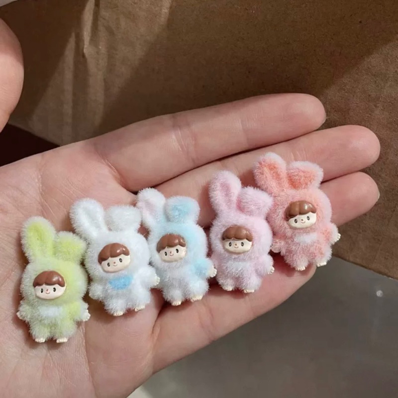 จอแสดงผลตกแต่งโมเดลมินิกระต่าย Bean Zzoton