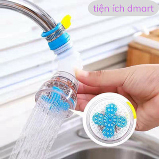 vòi lọc nước rửa bát tăng áp xoay 360 có thể kéo dài chống bắn nước 8028
