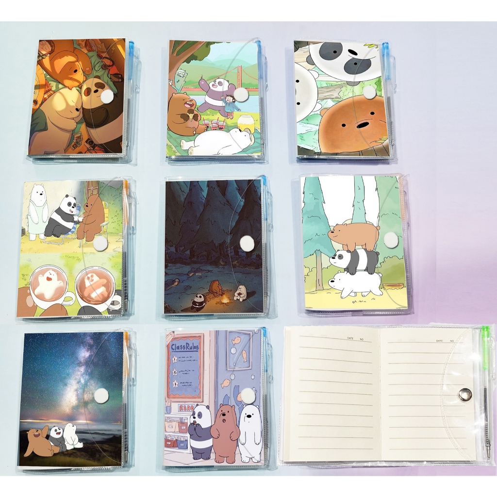 SB3 แบร์เปล่า 3 Brothers Notebook and Pen Set