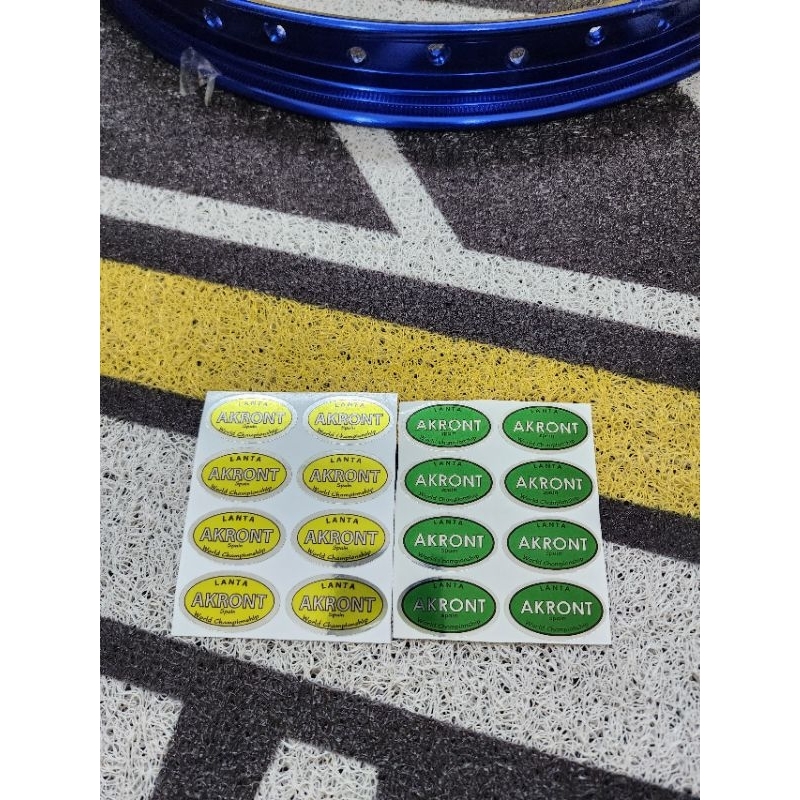 แสตมป์พิเศษ Akront ของแท้