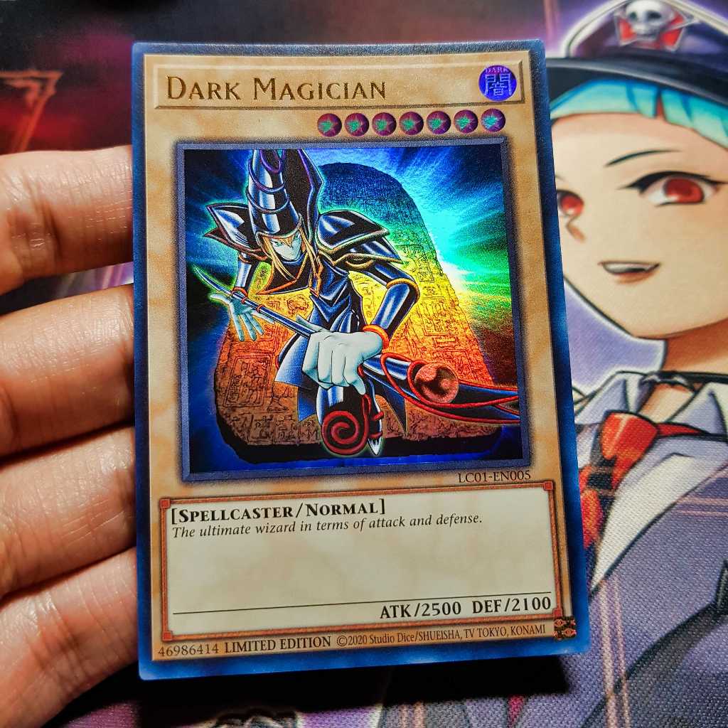 การ์ด Yugioh ของแท้ | นักมายากลเข้ม | LC01 หายากมาก.