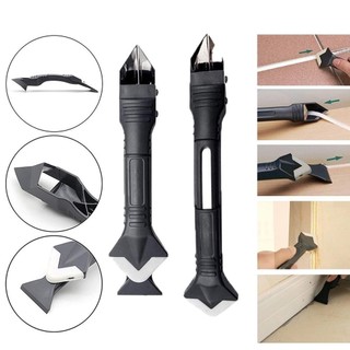 ✨️✨️Bộ Dụng Cụ Miết Mạch Keo Silicon , Chà Ron Gạch - Cạo Cắt Keo Silicone Cửa Kính, Đầu Tuốt Inox Siêu Bền