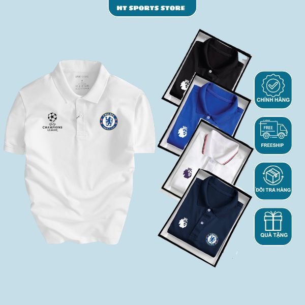 เสื้อโปโล Chelsea Club เสื้อโปโลกีฬาผู้ชายหรูหราและหรูหรา - HT Sports Store