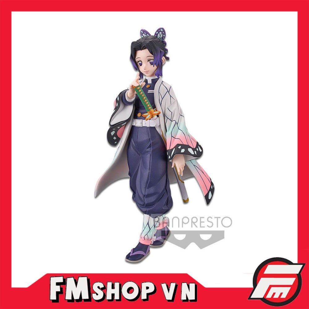 Banpresto KIMETSU NO YAIBA CHARACTER MODEL: SHINOBU KOCHO 2ND (กล่องน่าเกลียด)