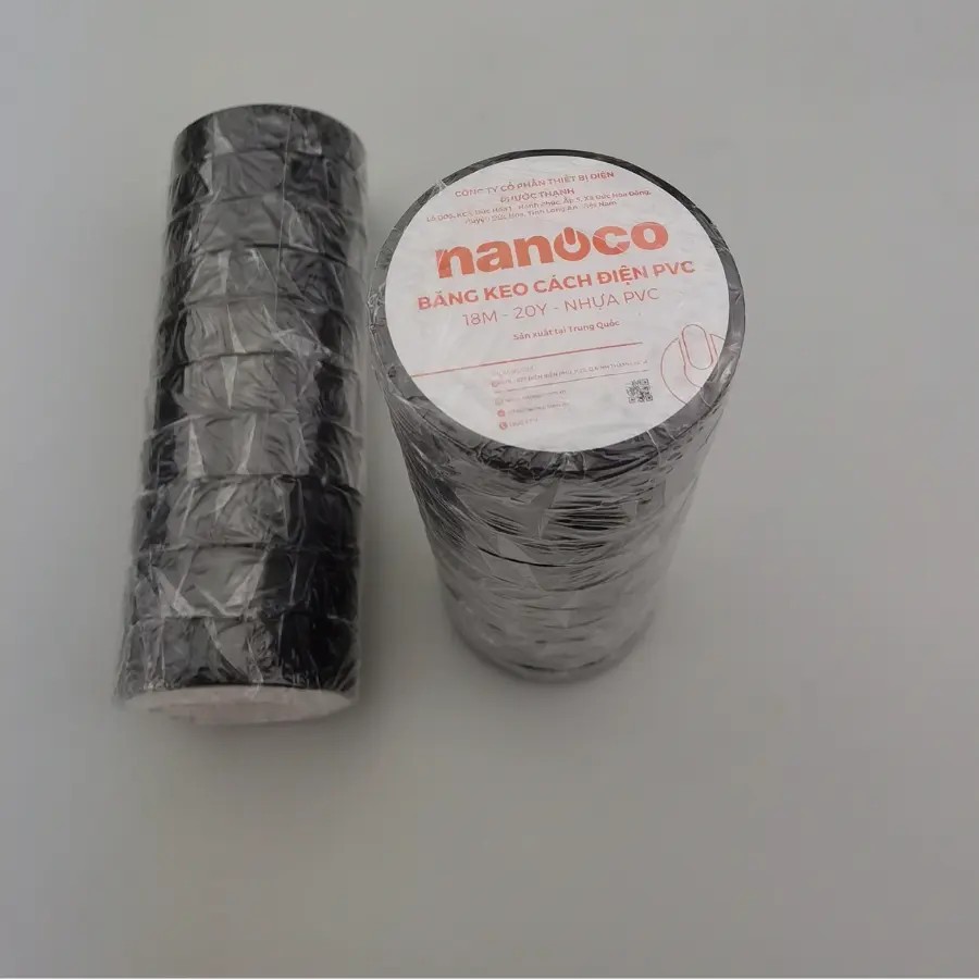 Nanoco FKPT20 เทปพันสายไฟ 20yard 18m 10.500 VND/ม้วน