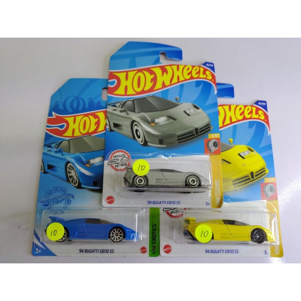ของแท้ Hot Wheels 94 Bugatti EB110 SS รถรุ่น 1:64 สเกล