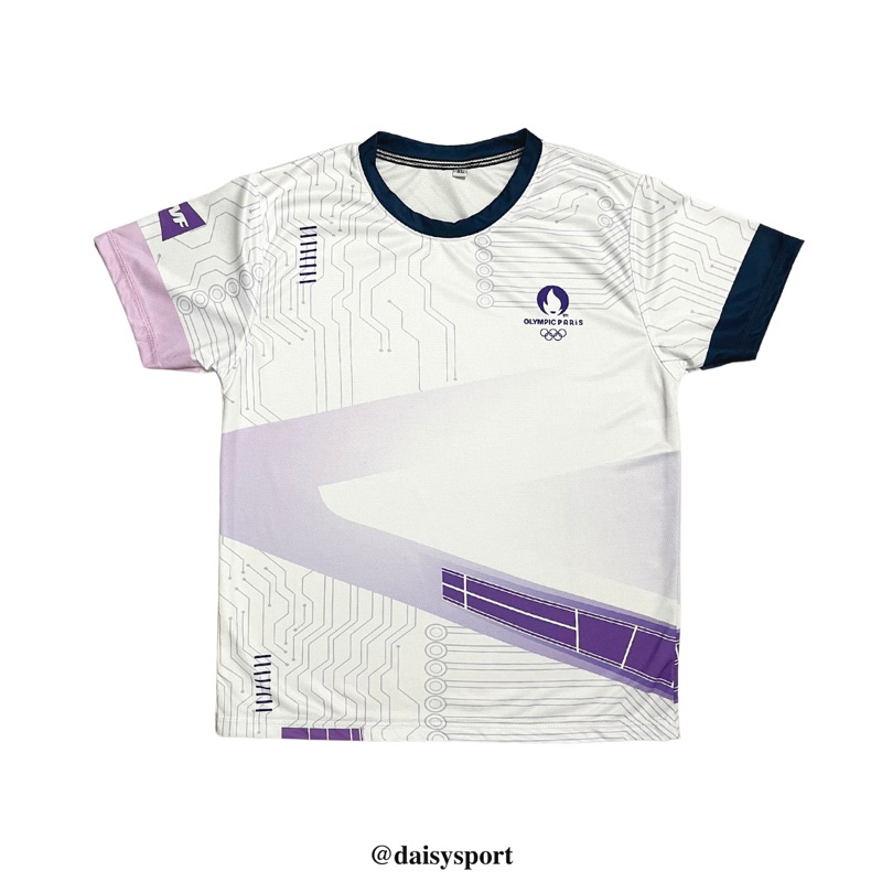 [Unisex Form] เสื้อยืดแบดมินตัน Paris Olympic