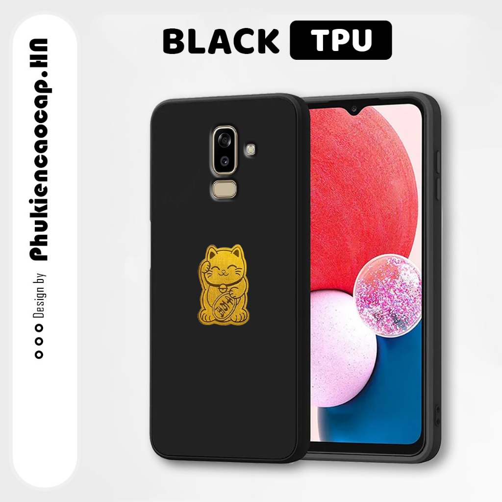 เคส Samsung J8 / J8 2018 - เคสแมวนําโชค วัสดุ TPU คุณภาพสูง