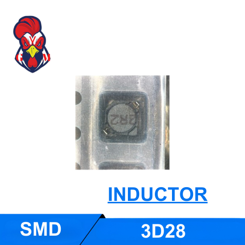 [1 หน่วย] 3D28 Family Paste Inductor (4mm x 4mmx 3mm) 1uH 2.2uH