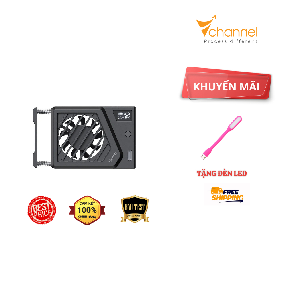 FUJIFILM Ulanzi CA25 พัดลมระบายความร้อนสําหรับกล้อง Sony/Canon/FUJFILM/Nikon