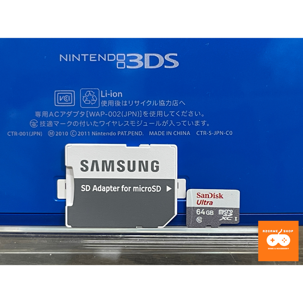 การ์ดหน่วยความจําก่อนเกมสําหรับ Nintendo 2DS / 3DS / 3DS LL / ใหม่ 3DS / ใหม่ 3DS LL