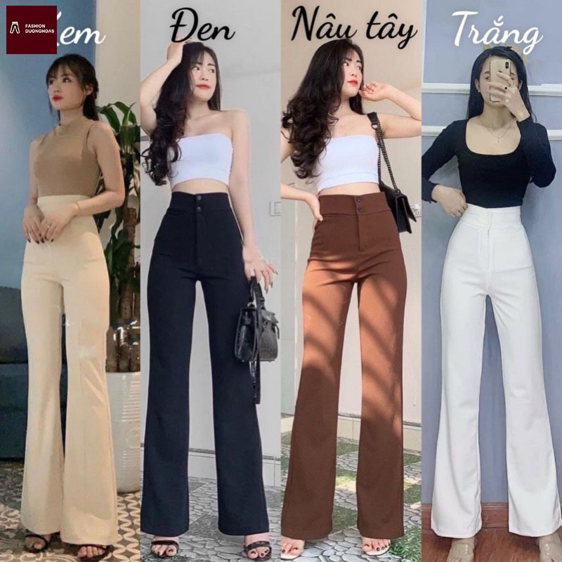 Vitex Flared Pants 2 ปุ่มและกระเป๋า