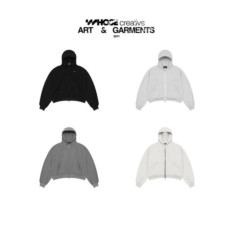 SYMBOL HOODIE ZIP - เสื้อฮู้ดซิปโลโก้โลหะมีซิป 2 ทิศทาง