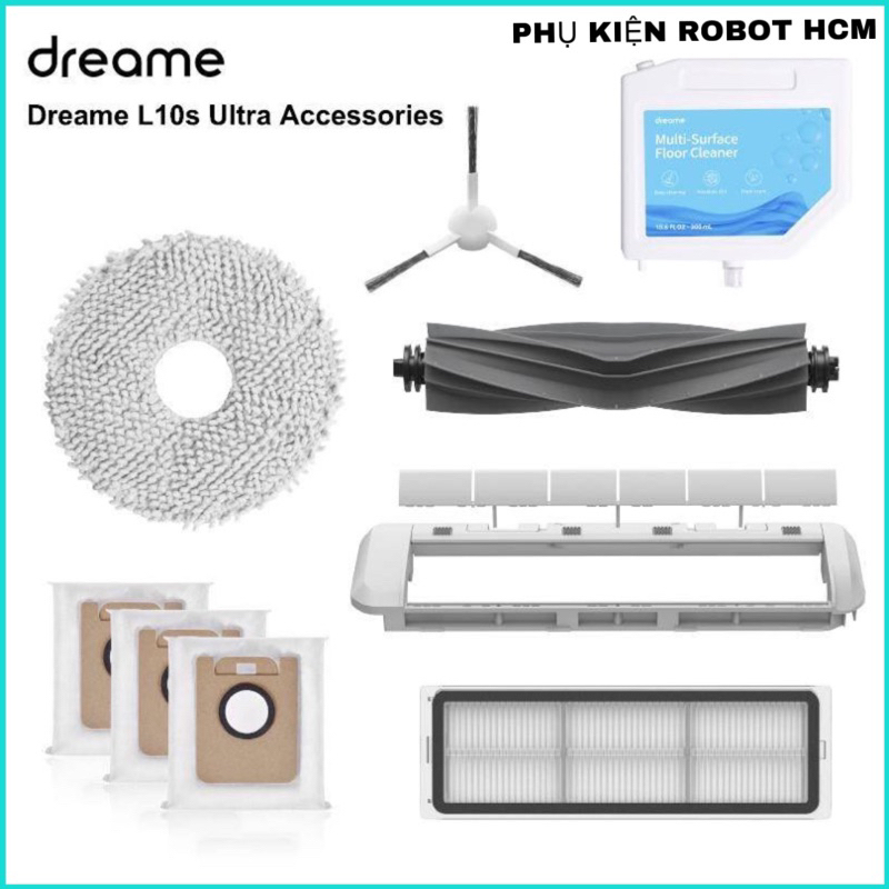 (สินค้าแท้) อุปกรณ์เสริม Dreame L10s Ultra/L10S Ultra SE