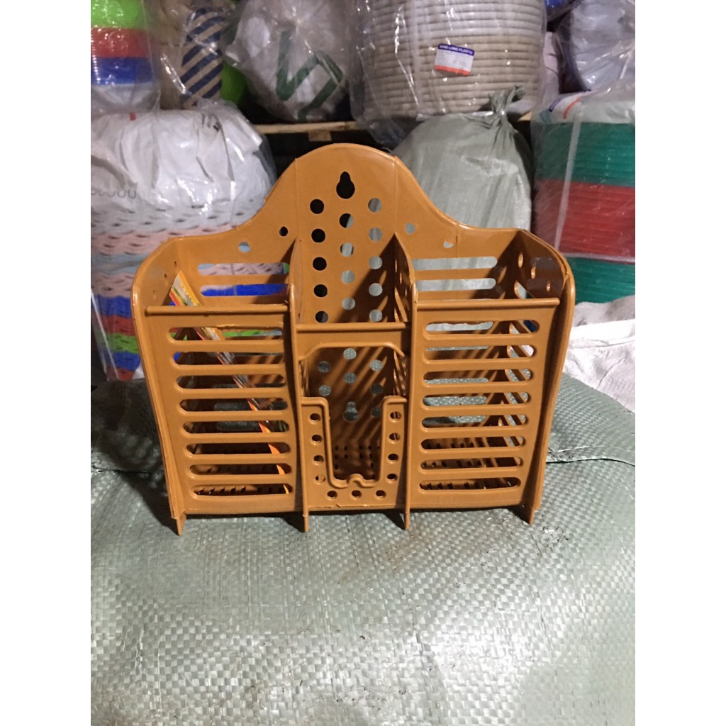 3 ส่วนประกอบ CHOKS. ตะกร้า CHOP ABLE BROWN CHOP HOLDER